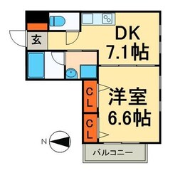 コモドール雷門の物件間取画像